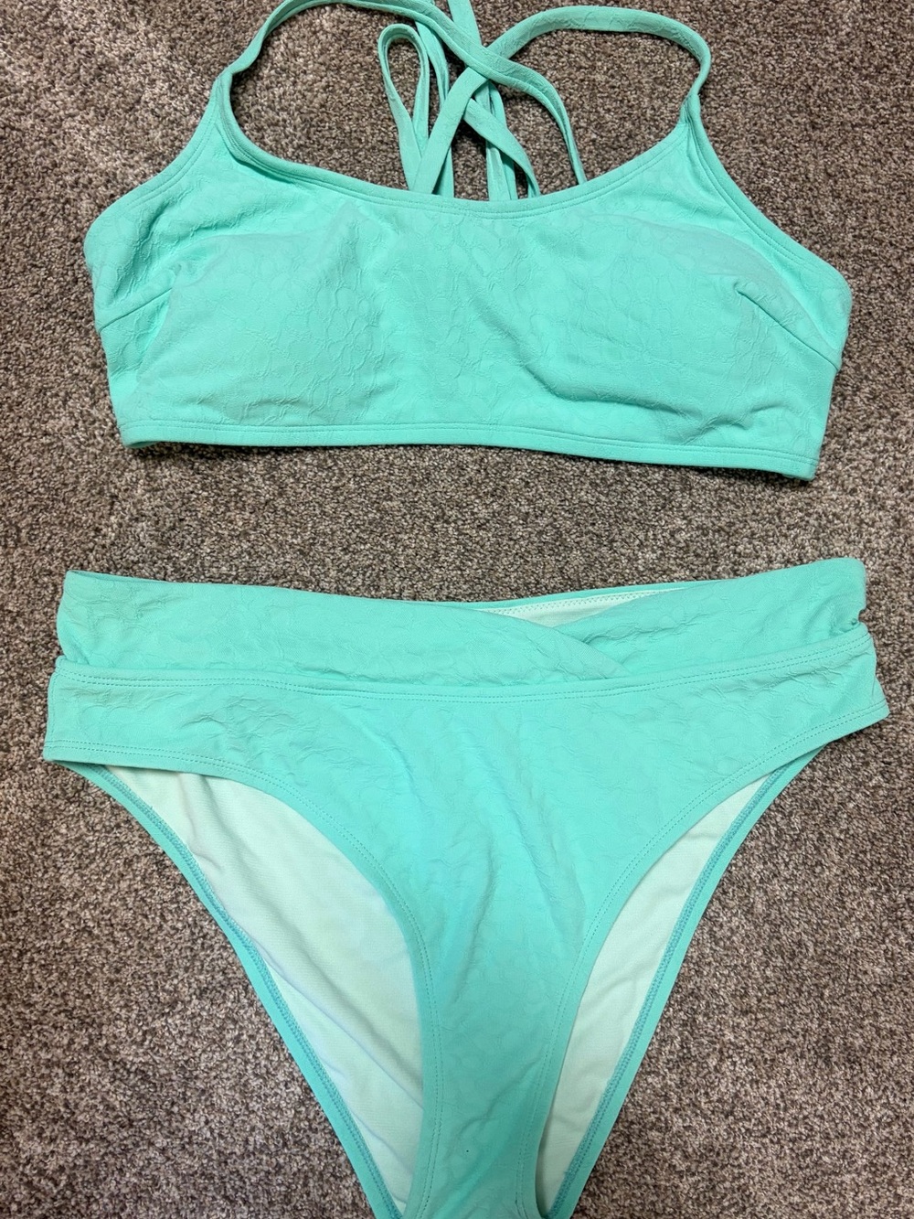 Women’s Mint Green Swim Bikini Set